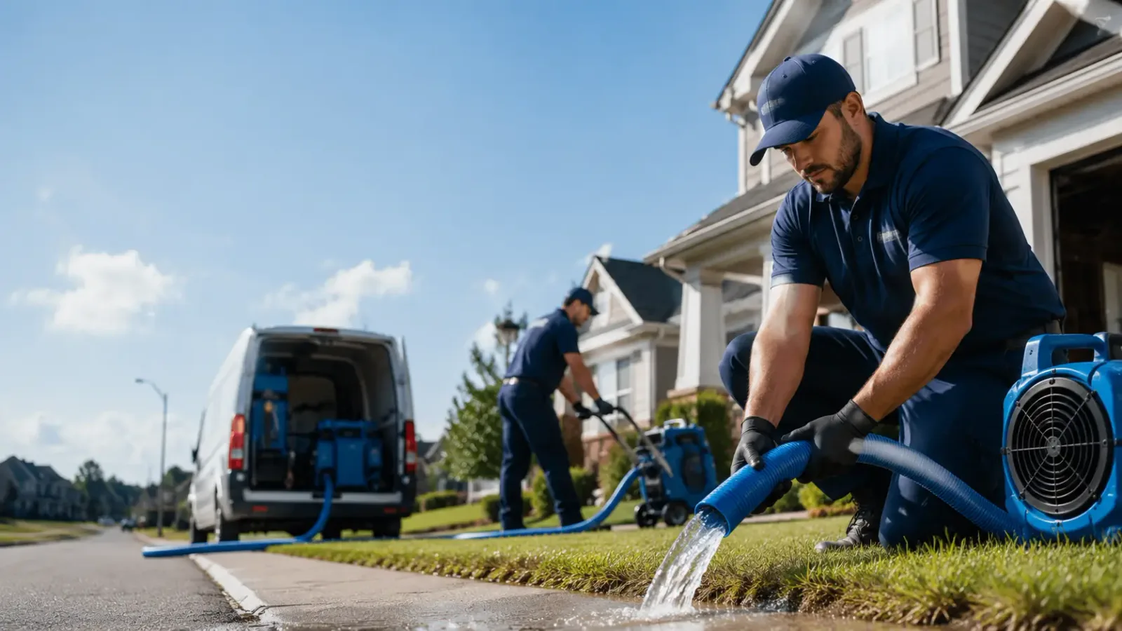 Flood Damage Restoration in Coloma, MI